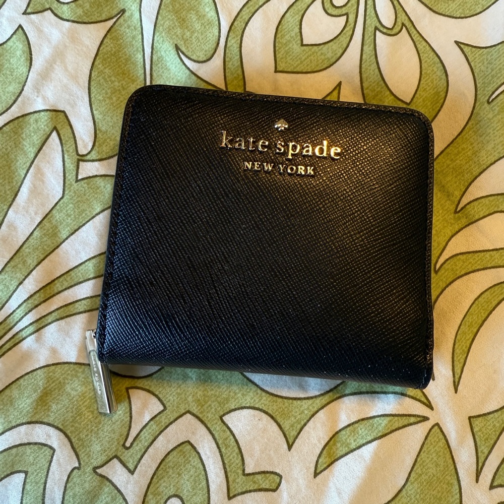 Kate Spade Black Leather Wallet